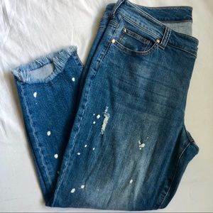 Rawan Straight-Leg Ankle Jeans